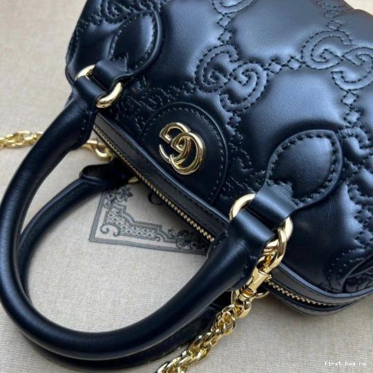 Firstbag ru top handle bag leather matelassé GUCCI GG 0719